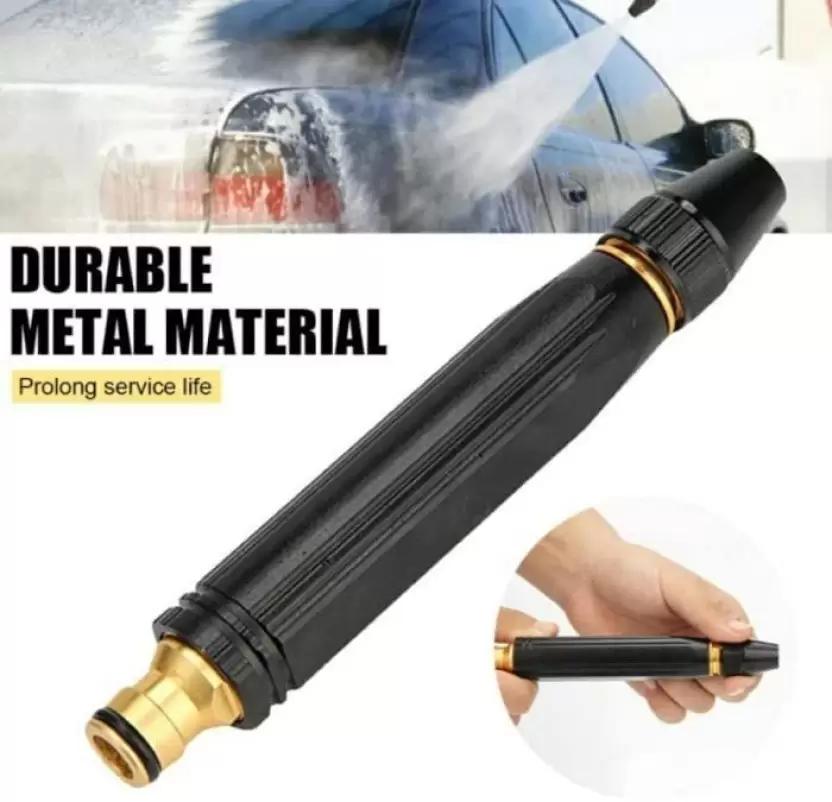 Portable High Pressure Washing Water Nozzle (Black)